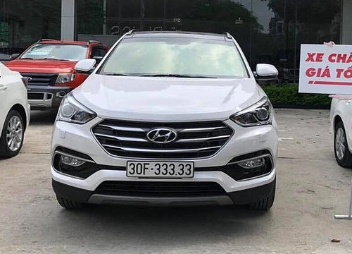 Bộ sưu tập Hyundai Santa Fe mang biển số 'khủng' tại Việt Nam: Hà Nội chiếm ưu thế