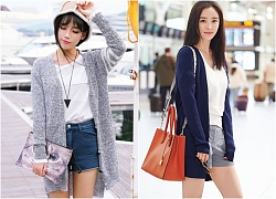 Cách phối cardigan cho ngày đông thêm sành điệu và phong cách