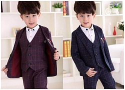 Chọn đồ vest bé trai: vừa lịch lãm & chuẩn soái ca