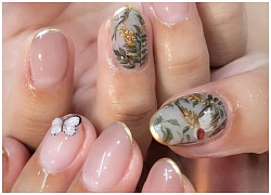 Gợi ý những mẫu nail hoạ tiết cổ trang cầu kỳ