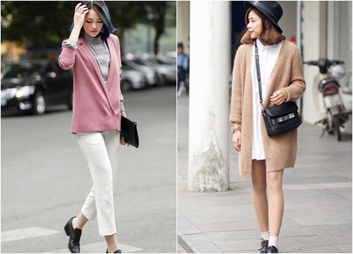 Gợi ý street style Tết cho giới trẻ miền Bắc mùa rét đậm