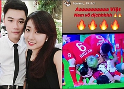 Loạt hot boy, hot girl phấn khích, chúc mừng chiến thắng thuyết phục của tuyển Việt Nam trước Jordan