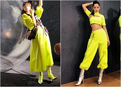 Màu xanh neon chị em từng chê &#8216;quê&#8217; giờ là hot trend được sao Việt Hàn Thái chưng diện đây này