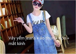 Muôn kiểu mix đồ với jeans cá tính