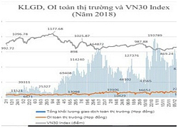 Năm 2018, có 57.677 tài khoản giao dịch phái sinh được mở