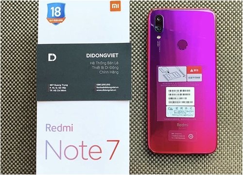 Redmi Note 7 lộ diện với camera 48 MP, giá từ 4 triệu đồng