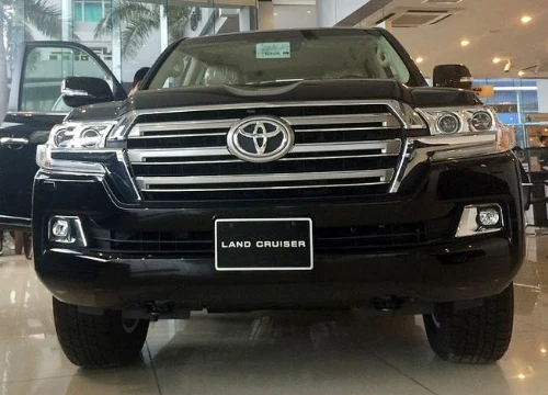 Toyota Land Cruiser 2019 chính hãng tại Việt Nam có giá tăng gần 350 triệu đồng