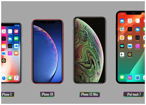 Tròn mắt trước concept iPod touch 7 với thiết kế giống iPhone XS Max và màn hình siêu lớn