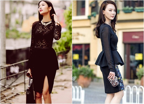 Các mẫu váy peplum đẹp che vòng eo bánh mỳ triệt để