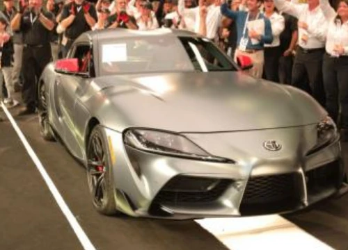 Chiếc Toyota GR Supra đầu tiên được bán với giá 2,1 triệu USD