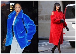 Học cô nàng sành điệu Rihanna cách diện áo khoác oversize đầy cá tính