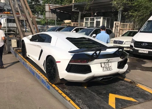 Mới xuất hiện tại Sài thành, siêu xe Lamborghini Aventador bí ẩn nhất Việt Nam đã có biển số