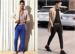 Những kiểu quần kết hợp blazer cho chàng dạo phố mùa xuân