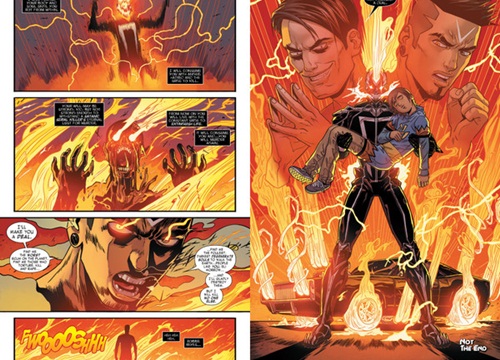 Sự khai sinh của Ghost Rider Robbie Reyes trong comic