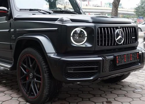 Thêm Mercedes-AMG G63 Edition 1 về Việt Nam nhưng chắc chắn rồi, đây không phải xe của Minh "Nhựa"