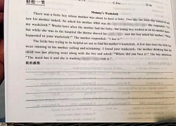 Thượng Hải: Bài tập Tiếng Anh gây tranh cãi kịch liệt vì sở hữu nội dung tục tĩu, phản giáo dục
