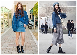 Trời se lạnh mà không có denim jacket sẽ là có lỗi với mùa đông