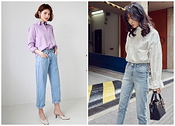 5 gam màu áo kết hợp cùng quần jeans đảm bảo xinh xắn vô cùng