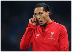 Đến lượt Van Dijk chấn thương, hàng thủ Liverpool lâm nguy