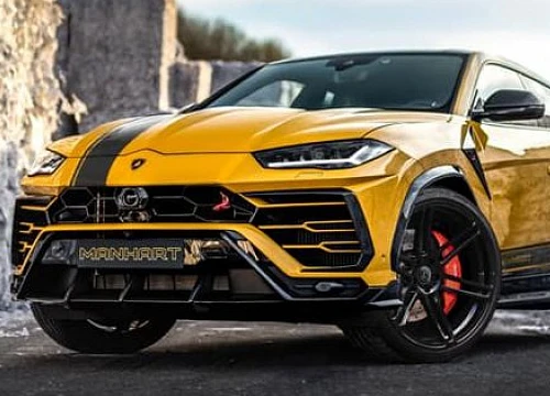 Lamborghini Urus thêm uy lực nhờ gói độ 801 mã lực của Manhart