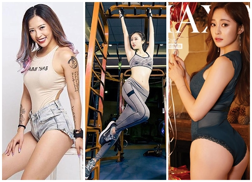 'Nữ hoàng phòng gym" Trung - Việt - Hàn: siêu bốc lửa