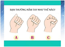 Trắc nghiệm: Cách nắm tay tiết lộ những điều cực chuẩn về tính cách, công việc của bạn