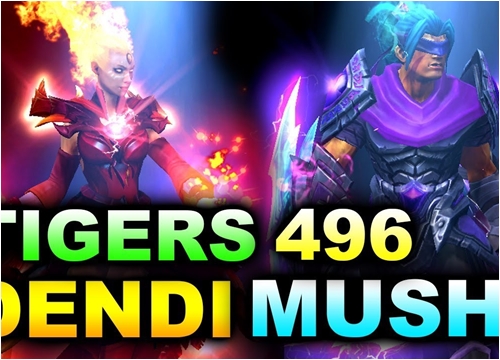 496 Gaming thành công đánh bại Dendi - Người anh quốc dân và những người bạn Tigers