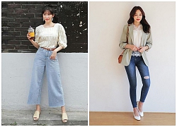 Bí quyết giúp nàng chân ngắn ăn gian chiều cao hiệu quả chỉ với kiểu quần jeans