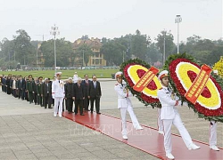 Lãnh đạo Đảng, Nhà nước viếng Lăng Chủ tịch Hồ Chí Minh