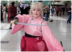 Bộ trang phục cosplay tuy đơn giản của nhân vật Sakura Saber nhưng phải mất vài tuần