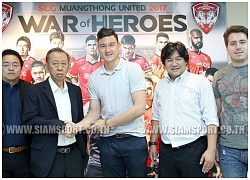 Đặng Văn Lâm vượt qua buổi kiểm tra y tế ở Muangthong United