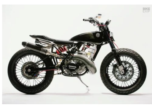 Honda CR 500 Street Tracker độ bởi DEUS "RC213V" khi "nghỉ hưu" của Dani Pedrosa