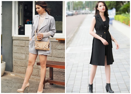 Không phải áo blazer dài tay, năm nay tay càng ngắn lại càng khiến quý cô "chao đảo"