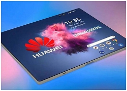 Lộ hình ảnh smartphone màn hình gập đầu tiên của Huawei