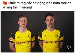 Manchester City, Dortmund chúc tết người hâm mộ Việt Nam bằng tiếng Việt