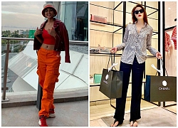 Street style cận Tết của sao Việt: Hà Hồ diện toàn màu chóe, Đàm Thu Trang cực giản dị trong bộ đồ sắc nâu