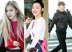 Dàn sao hạng A đổ bộ sân bay mùng 3: Black Pink, Sulli lộ mặt tròn vo dù body siêu nuột, Park Seo Joon cực bảnh