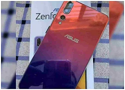 ASUS Zenfone 6 (2019) lộ ảnh thực tế với 3 camera, mặt lưng màu gradient