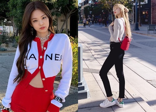 Lisa, Jennie (Black Pink) khoe ảnh vi vu đất Mỹ mà dân tình chỉ "dán mắt" vào body thần thánh của 2 mỹ nhân này