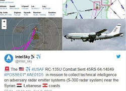 Máy bay Mỹ áp sát nơi triển khai S-300 Syria