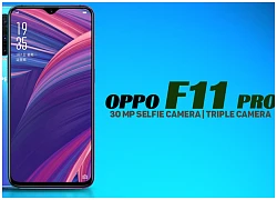 OPPO F11 Pro lộ diện: Camera selfie "thò thụt" 32MP, camera chính 48MP, màu gradient, giá dưới 8 triệu