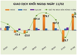 Phiên 11/2: Khối ngoại gom thêm STB và VCB