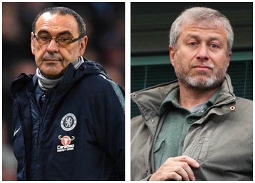 Sarri nhắc thẳng tên Abramovich trước nguy cơ bị Chelsea sa thải