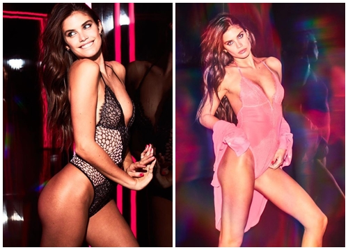 Siêu mẫu Sara Sampaio bốc lửa đầy hoang dại với bra Victoria's Secret