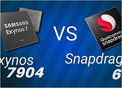 So sánh Exynos 7904 với Snapdragon 660: Samsung đã bắt kịp Qualcomm?