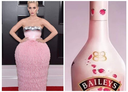 Tất cả những gì Katy Perry có ở Grammy 2019 là một bộ váy xấu tệ tặng kèm trùm ảnh chế