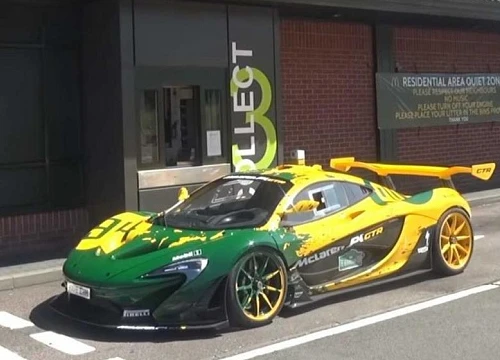 Toàn cảnh màn "phá" siêu xe McLaren P1 GTR chỉ dành cho đường đua