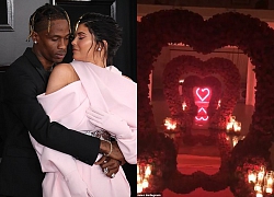 Bạn trai tạo lối đi hình trái tim tặng Kylie Jenner nhân dịp Valentine