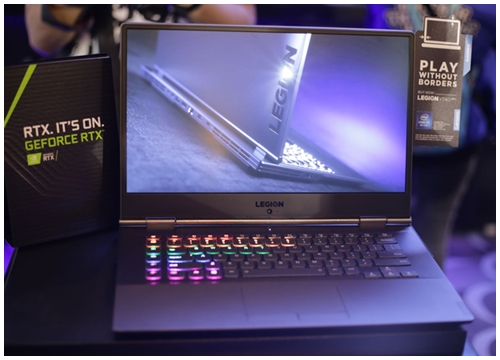 Cận cảnh laptop gaming siêu khủng Legion Y740 mới của Lenovo: Trang bị cả RTX 2080 chiến game bao mượt