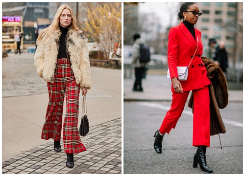 Fashionista lăng xê tông màu nổi trên phố New York